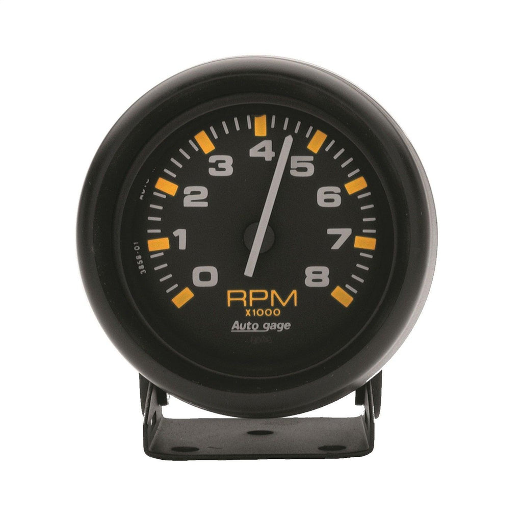 2-3/4 in. PEDESTAL TACHOMETER 0-8000 RPM AUTO GAGE - greatparts