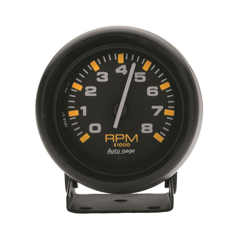 2-3/4 in. PEDESTAL TACHOMETER 0-8000 RPM AUTO GAGE - greatparts