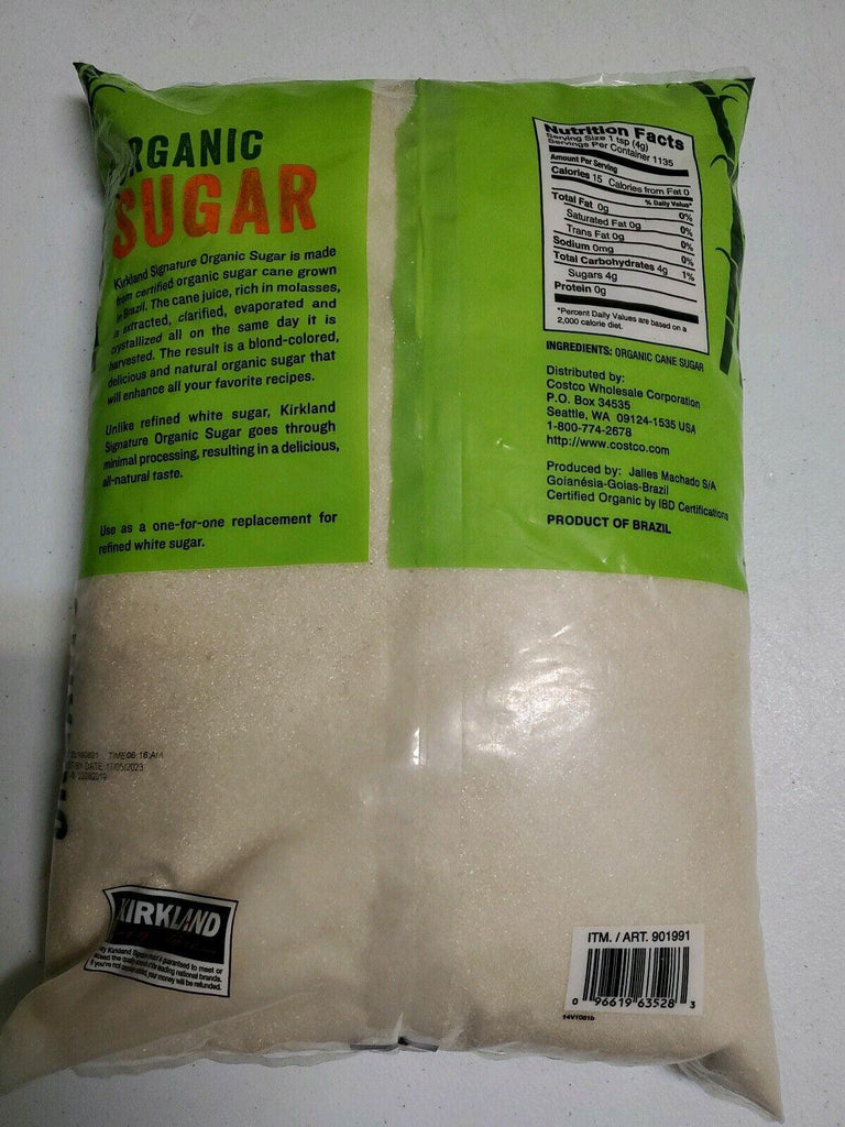 Kirkland Signature Organic Sugar - 10 Lb