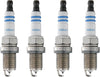 Premium OE Fine Wire Set 4 Double Iridium Spark Plugs for Integra G20 Camry L4 H4