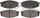 ADVICS AD0207 Disc Brake Pad Set