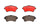 Brembo Front Disc Brake Pad Set for 02-05 Freelander (P44011N)
