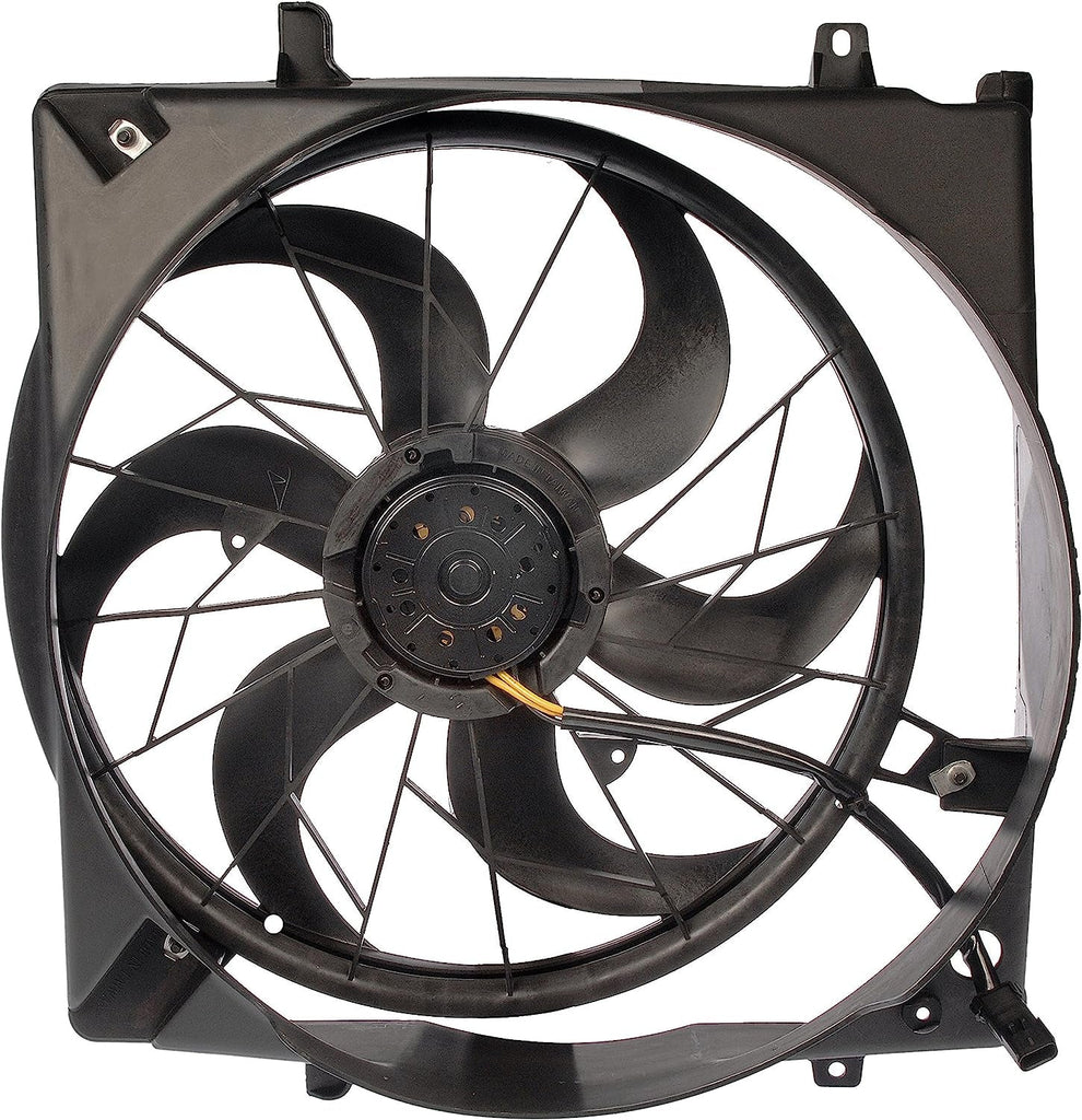 Dorman 621-017 Engine Cooling Fan Assembly Compatible with Select Jeep Models, Black