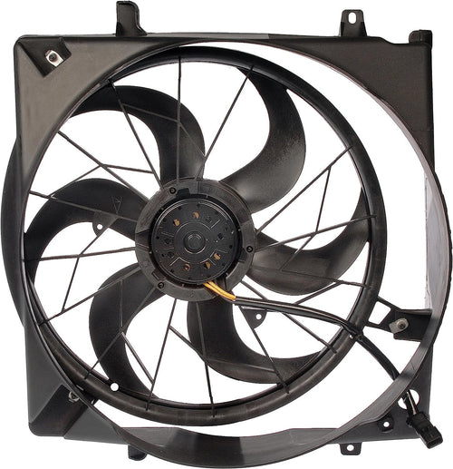Dorman 621-017 Engine Cooling Fan Assembly Compatible with Select Jeep Models, Black