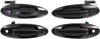 Exterior Door Handle Set of 4 Compatible with 2002-2005 Hyundai Sonata, Fits 2001-2006 Kia Optima, Magentis Front and Rear, Driver and Passenger Side - KI1311110, KI1310110, KI1521110