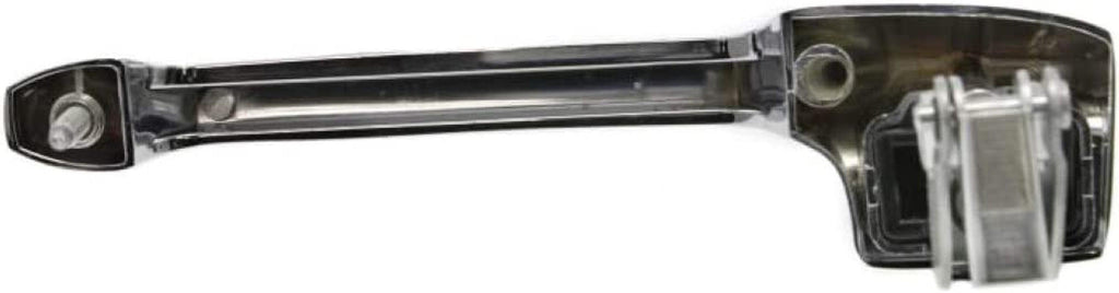 For Ford F-150 Exterior Door Handle Front, Driver Side Chrome (1980-1996) | with Key Hole| Trim:All Submodels