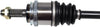 NCV36588 CV Axle Shaft Assembly - Left Rear (Driver Side)