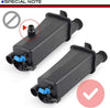 A-Premium Engine Coolant Overflow Recovery Reservoir Tank [With Cap & Sensor] Compatible with BMW [E46] 318I Base1998 1999, [1.9L] & X5 3.0I [E53] 2001-2006, [3.0L], Replace# 17137787040, 17117573780