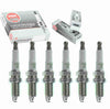 6 Pc NGK V-Power Spark Plugs Compatible with Dodge Nitro 3.7L V6 2007-2012