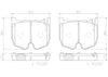 Brembo Front Disc Brake Pad Set for Mercedes-Benz (P50062N)