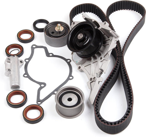 TCKWP297B TB297K1 CK297LK2 AWK1327 Engine Timing Belt Kit Fits for 00-04 for Audi A6 Quattro 01-05 for Audi Allroad Quattro 00-02 for Audi S4