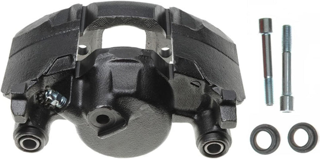 Gold 18FR691 Front Driver Side Disc Brake Caliper Assembly (Friction Ready Non-Coated), Remanufactured