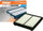 Extra Guard Rigid round Engine Air Filter Replacement, Easy Install W/Advanced Engine Protection and Optimal Performance, CA9501
