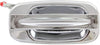 For Chevy Silverado 2500 HD Exterior Door Handle 2001 02 03 04 05 2006 Rear Passenger Side Chrome | Trim:All Submodels