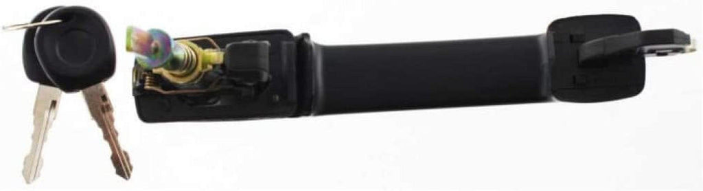 Compatible with Volkswagen Golf 1993-1999 Exterior Door Handle Driver or Passenger Front, Side Black | with Key Hole | Trim:All Submodels | VW1311103 | 1HM8372083FZ
