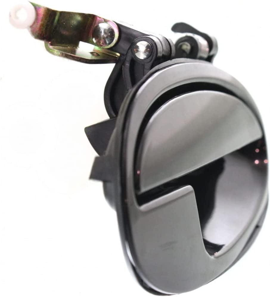 for Pontiac Bonneville Exterior Door Handle Front, Passenger Side Smooth Black 2000-2005 | Trim:All Submodels | GM1311156 | 25698961