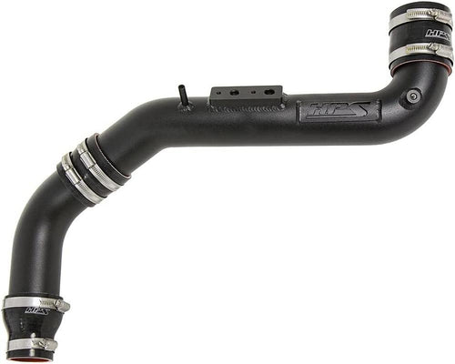 HPS Performance Black Upper Charge Pipe Cold Side Compatible for 2018-2022 Honda Accord 1.5L Turbo, 17-134WB