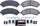 (Z23-726) Z23 Evolution Sport Brake Pads, Front