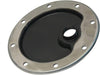 URO Parts 90110138600PRM Engine Sump Plate, Stainless Steel Construction; Original Style with Drain Hole