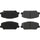 Centric Front Disc Brake Pad for 17-20 Cadenza (105.20490)