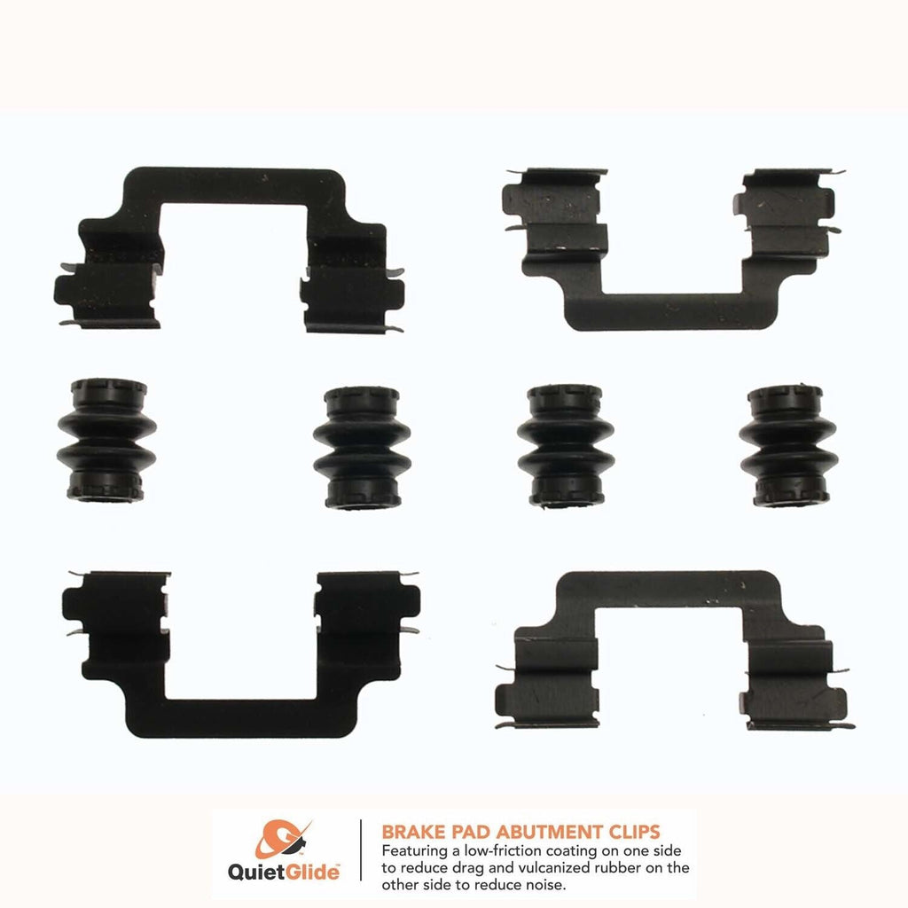 Carlson Disc Brake Hardware Kit for LR3, Range Rover, Range Rover Sport 13577Q