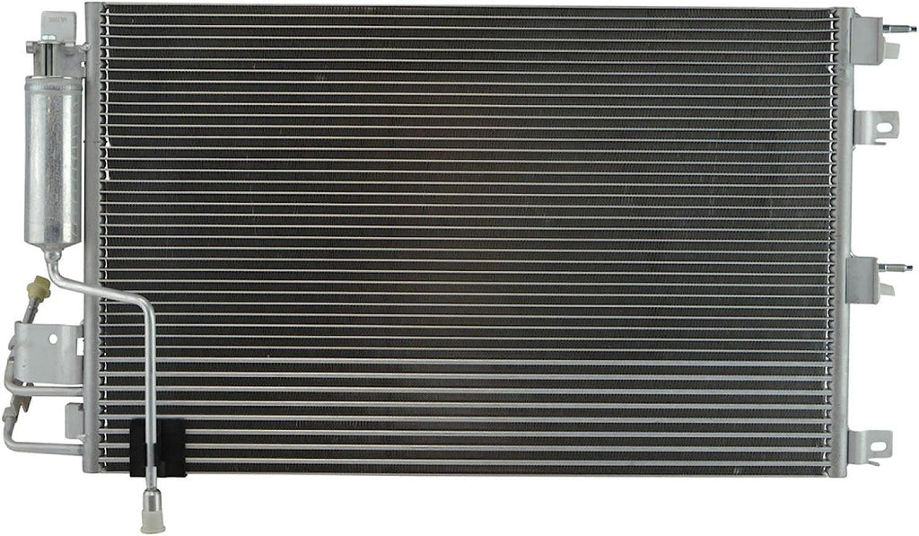 AC Condenser A/C Air Conditioning W/Transmission Oil Cooler for Ford Focus