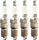 (5023) T16EPR-U15 Spark Plugs, Pack of 4