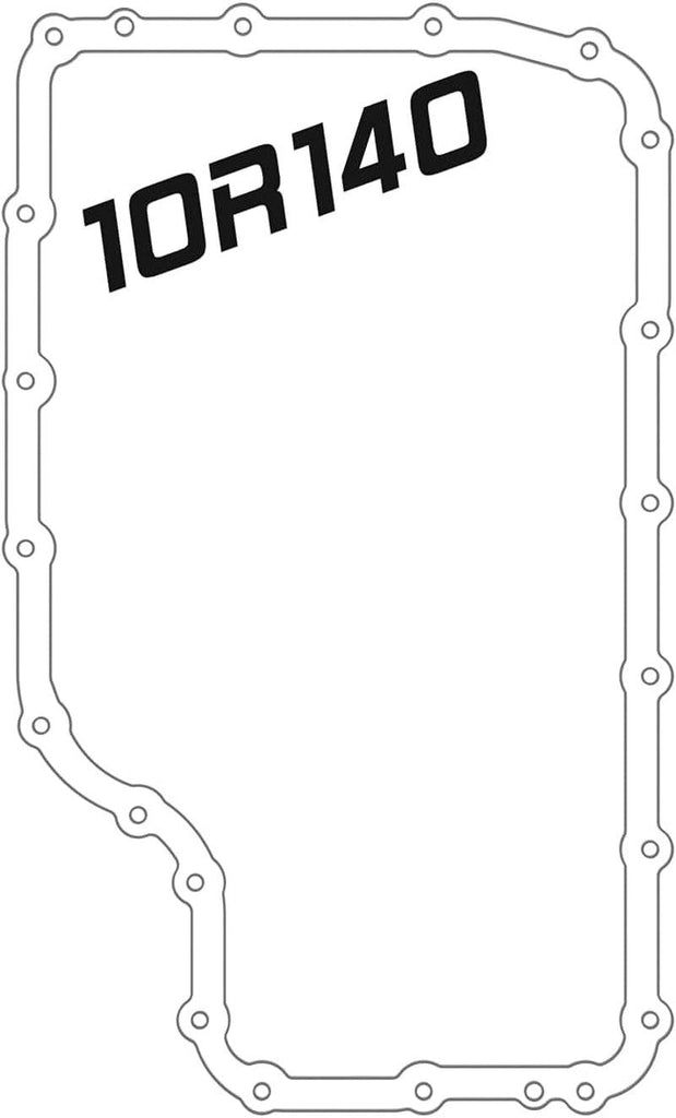 46-71220B  Street Series Transmission Pan, Holds 4 Quarts over Stock, Black, for 2020-2021 Ford Trucks (10R140 Transmission)