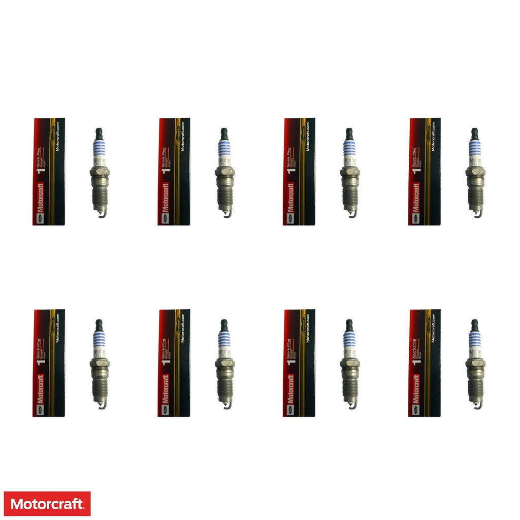 New Set of 8 Motorcraft SP432 Spark Plug Fine Wire Platinum AGSF32FM AGSF32FMF4