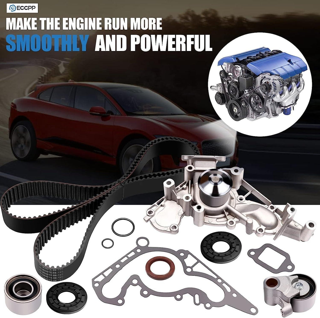 Timing Belt Kit with Water Pump,  TBK298WPT for 1998-2007 Fit for LEXUS Fit for TOYOTA Tundra 4Runner Sequoia 4.7L 2UZFE