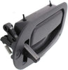 Interior Rear Door Handle Compatible with FORD F-150 1997-2004/F-250 1997-1999 LH outside Textured Black Supercab