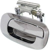 Compatible with Dodge Dakota Exterior Door Handle 2000-2004 Passenger Side | Rear | Chrome | Trim:All Submodels