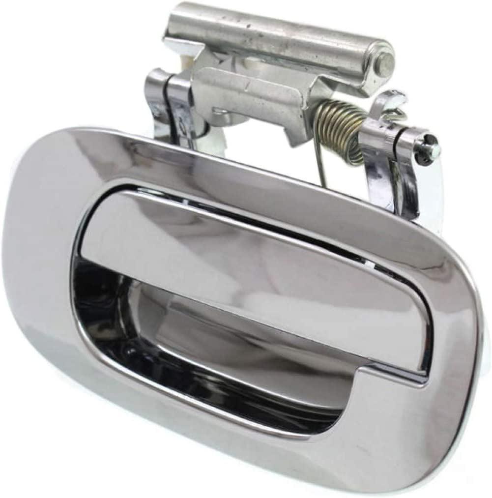 Compatible with Dodge Dakota Exterior Door Handle 2000-2004 Passenger Side | Rear | Chrome | Trim:All Submodels