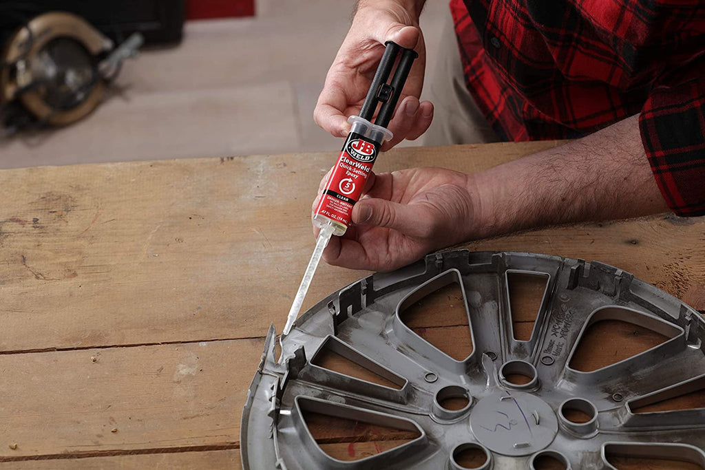 J-B Weld Clearweld 5 Minute Epoxy, Clear, 14Ml W/Static Mixer, (50114H)