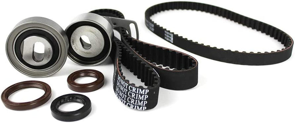 DNJ TBK219 Timing Belt Kit for 1990-1997 / Honda, Isuzu/Accord, Oasis, Odyssey, Prelude / 2.2L / SOHC / L4 / 16V / 2156Cc / F22A1, F22A4, F22A6, F22B2, F22B6
