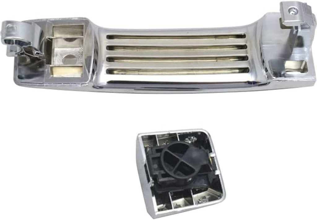 for Nissan Titan Exterior Door Handle Front, Passenger Side Chrome (2004-2015) | Trim:All Submodels