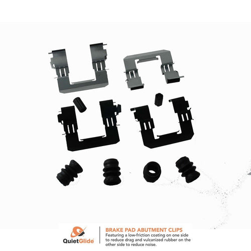 Disc Brake Hardware Kit for 86, FR-S, Impreza, BRZ, Forester+More 13612Q