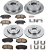 KOE5367 Autospecialty Front and Rear Replacement Brake Kit-Oe Brake Rotors & Ceramic Brake Pads