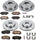 KOE5367 Autospecialty Front and Rear Replacement Brake Kit-Oe Brake Rotors & Ceramic Brake Pads