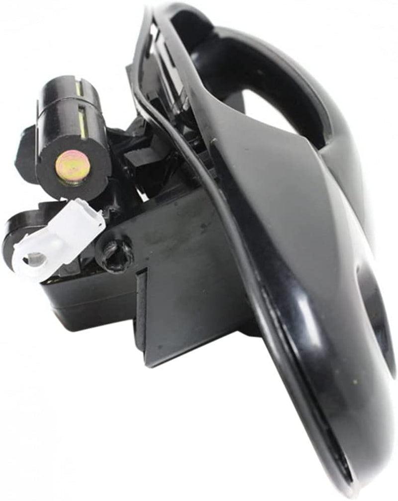 for Lexus LX470 Exterior Door Handle Front, Passenger Side Smooth Black (1998-2007) | with Key Hole | Trim: Limited/Sr5/Base | TO1311120 | 6921060071C0