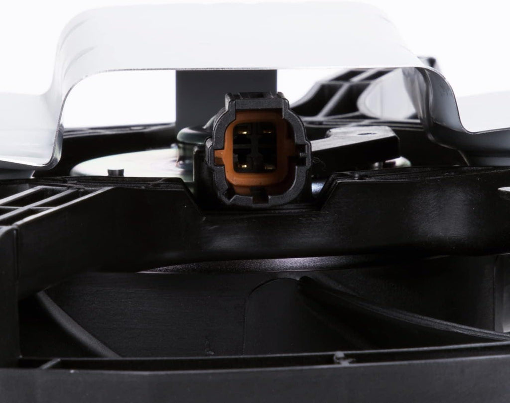 620420 Cooling Fan Assembly Compatible with 2002-2006 Nissan Altima , Black