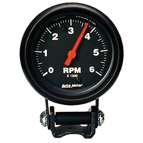 2-5/8 in. PEDESTAL TACHOMETER 0-6000 RPM Z-SERIES - greatparts