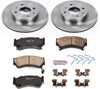KOE1172 Autospecialty Front Replacement Brake Kit-Oe Brake Rotors & Ceramic Brake Pads