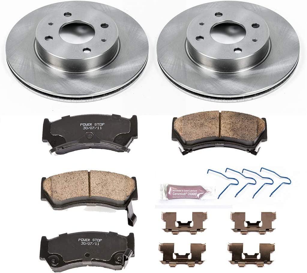 KOE1172 Autospecialty Front Replacement Brake Kit-Oe Brake Rotors & Ceramic Brake Pads