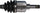 NCV12060 CV Axle Shaft Assembly - Left Front (Driver Side)