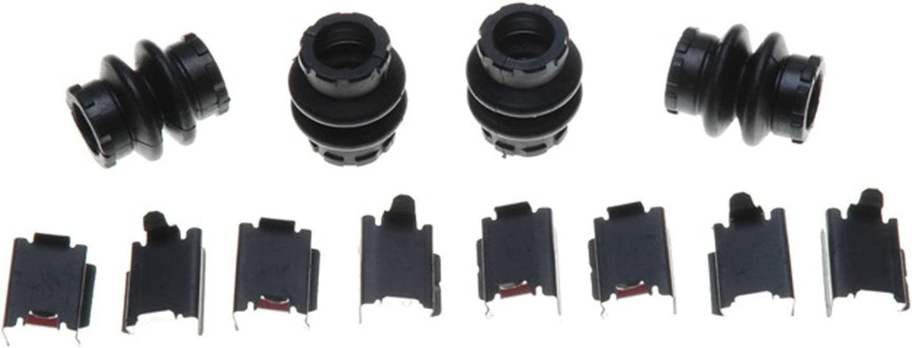 Gold 18K1072X Front Disc Brake Caliper Hardware Kit with Clips and Seals