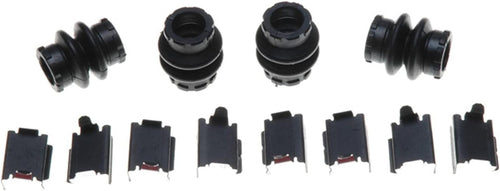 Gold 18K1072X Front Disc Brake Caliper Hardware Kit with Clips and Seals