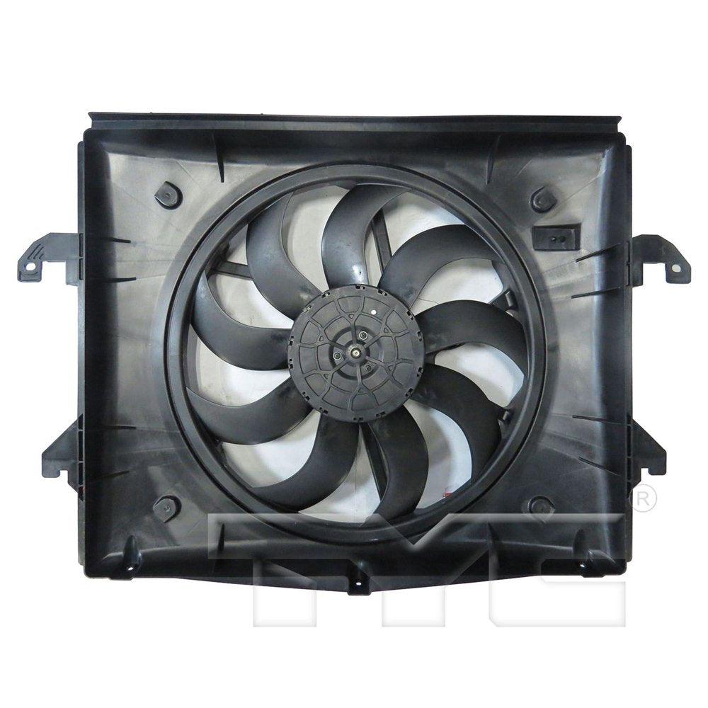 624040 Radiator & Condenser Cooling Fan Assembly W/ Brush-Less Motor New