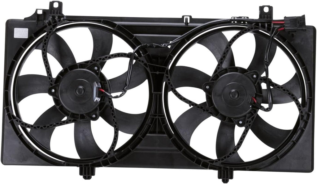 622350 Replacement Cooling Fan Assembly Compatible with Chevrolet Camaro , Black