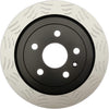 R-300 Specialty Street Performance Replacement Rear Disc Brake Rotor for Select Cadillac CTS, Chevrolet Camaro Model Years (580722PER)